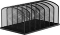 MINDEPOT Desk File Organizer 7 Sections Upright Mesh File Sorter Organizer by MINDEPOT