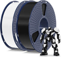 SUNLU PETG Filament 1.75mm Bundle, Less Stringing and Good Layer Adhesion 3D Printer Filament, Individually Vacuum Packed, 2kg in Total, 1kg per Spool, PETG 2 Pack, Black+White
