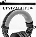 Replacement Headband Cover Compatible ATH M50X M50 M40X M40 M30X M20X Headphones (Silver)