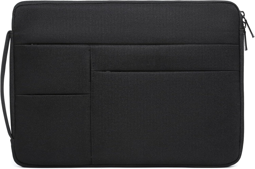 HYZUO 17-17.3 Inch Laptop Sleeve Bag Briefcase for 17" 17.3" HP/Dell/Lenovo/ASUS/LG/MSI Gaming Laptop/Razer Blade 17/18, Men Women NoteBook Protective Case Bag, Classic Black