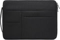 HYZUO 17-17.3 Inch Laptop Sleeve Bag Briefcase for 17" 17.3" HP/Dell/Lenovo/ASUS/LG/MSI Gaming Laptop/Razer Blade 17/18, Men Women NoteBook Protective Case Bag, Classic Black