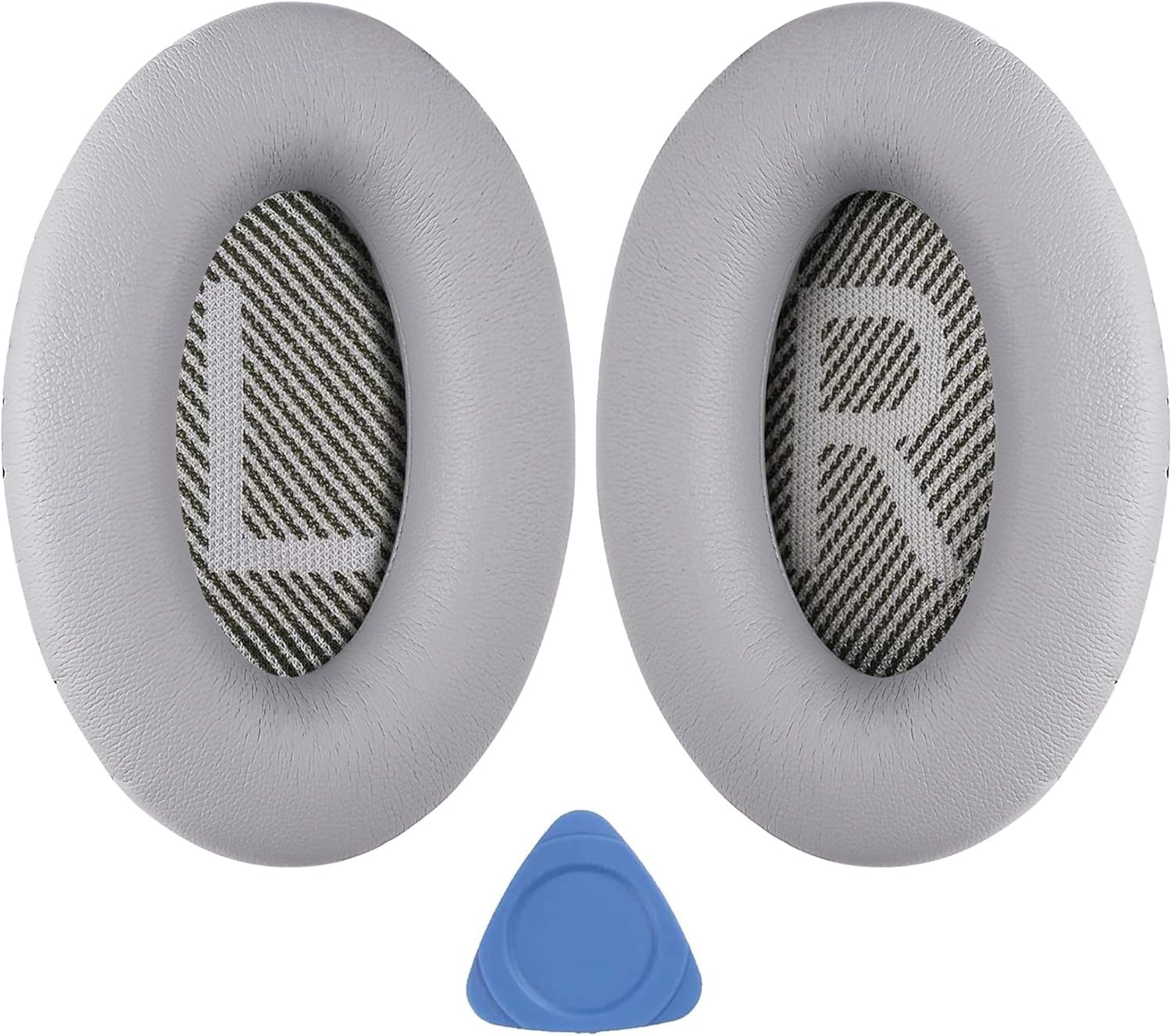 Replacement Ear Pads for Bose QuietComfort 35 (QC35) & Quiet Comfort 35 II (QC 35 ii) Headphones, EarPads Cushions with Noise Isolation Memory Foam, Softer Protein Leather, Added Thickness