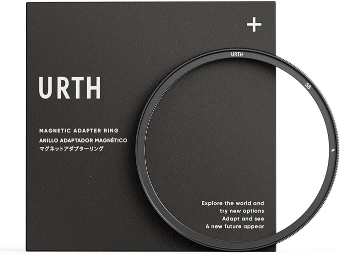 Urth 58mm Magnetic Lens Filter Adapter Ring by Urth