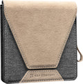 K&F Concept Lens Filter Case 4 Pocket, Leather Carrying Filters Bag Pouch for Square ND CPL etc Filters up to 100x100mm, Designed NANO-X Series Square Bracket 100mm