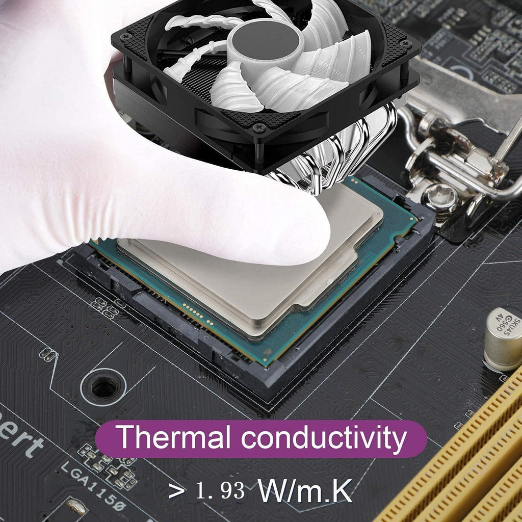 HY510-40PCS(1PCS-1g) CPU Thermal heatsink Paste Silicone Grease Compound Carbon Based High Performance Non-Conductive for pc CPU gpu PS4 40 Gram