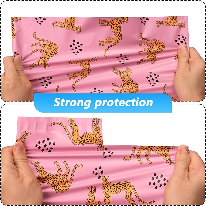 100 Pcs 10x13 Inch Poly Mailer, Waterproof & Tear-Resistant Shipping Bags - Image 4