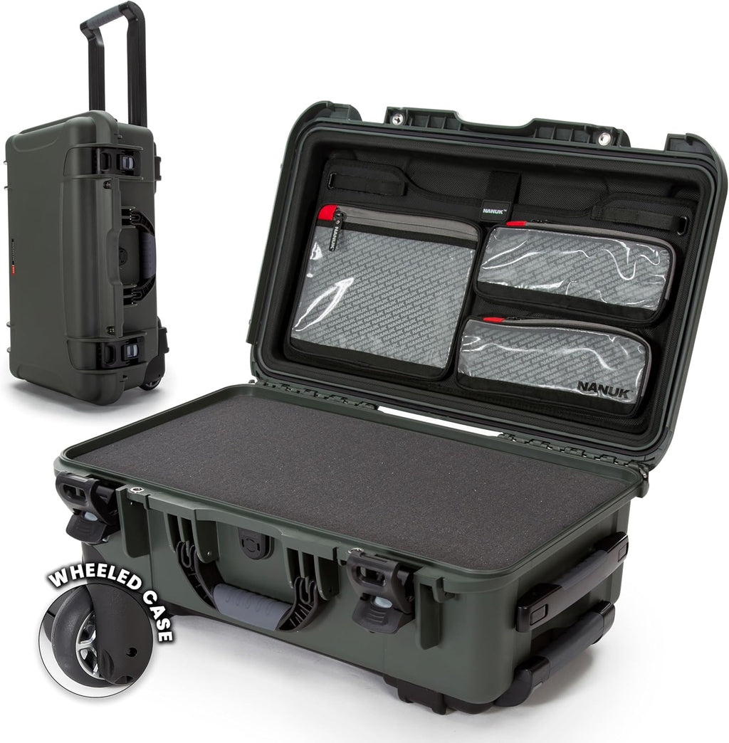 NANUK Wheeled Series 935 Lightweight NK-7 Resin Waterproof Protective Case