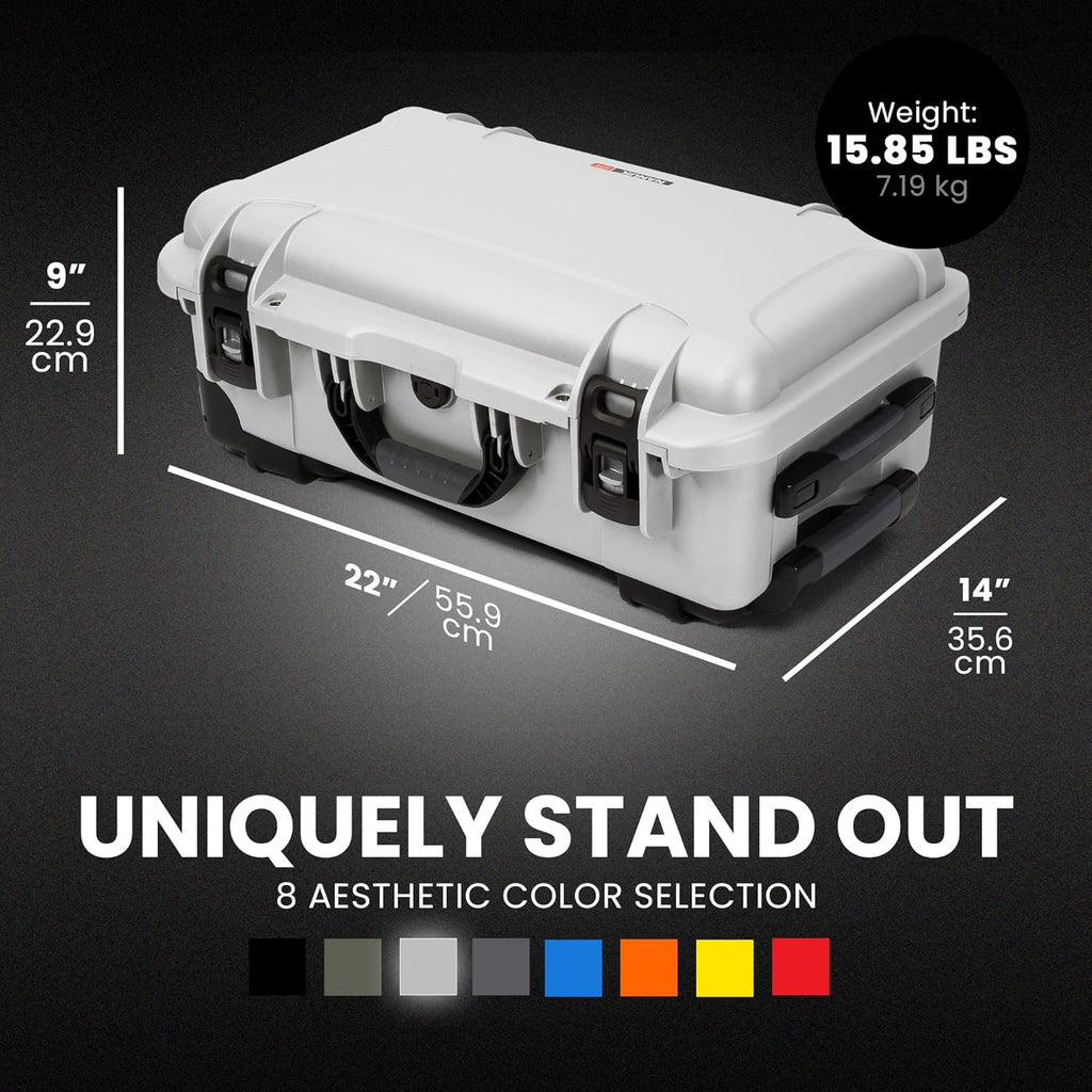 NANUK Wheeled Series 935 Lightweight NK-7 Resin Waterproof Protective Case