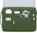 HYZUO 14-15 Inch Laptop Sleeve Bag for MacBook Air 15 M4 M3 M2, MacBook Pro 15, 15" Surface Laptop, XPS 14/15 Plus, Portable NoteBook Case for 14" HP Dell Lenovo ThinkPad Acer, Grass Green