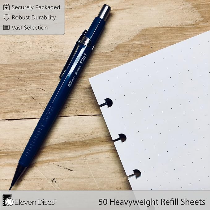 Eleven Discs Discbound Paper, Junior Size Mileage Log Sheets - Image 5