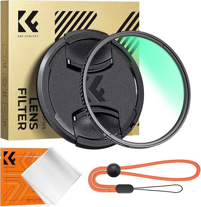 K&F CONCEPT 52mm Circular Polarizer Lens Filter by KFCONCEPT