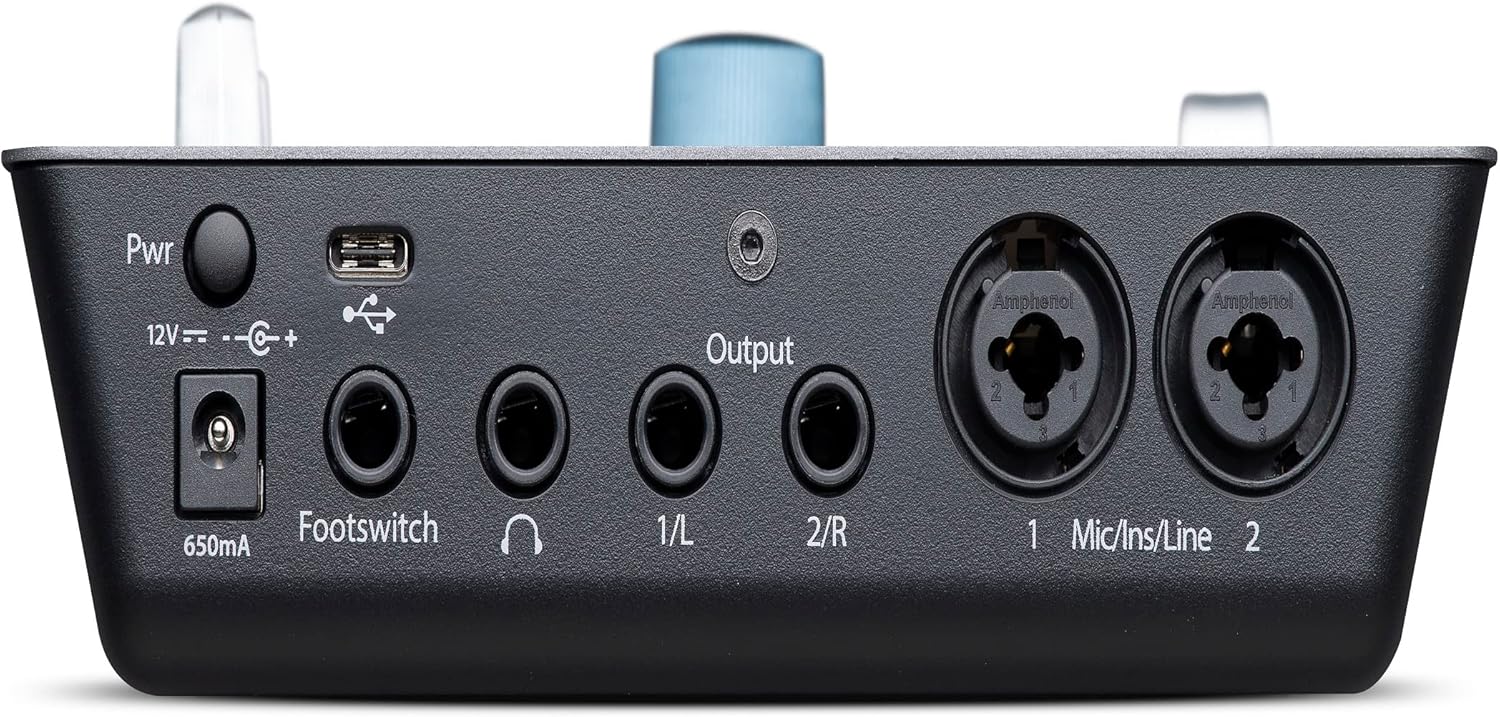 PreSonus ioStation 24c 2x2, 192 kHz, USB Audio Interface and Production Controller with Studio One Artist and Ableton Live Lite DAW Recording Software