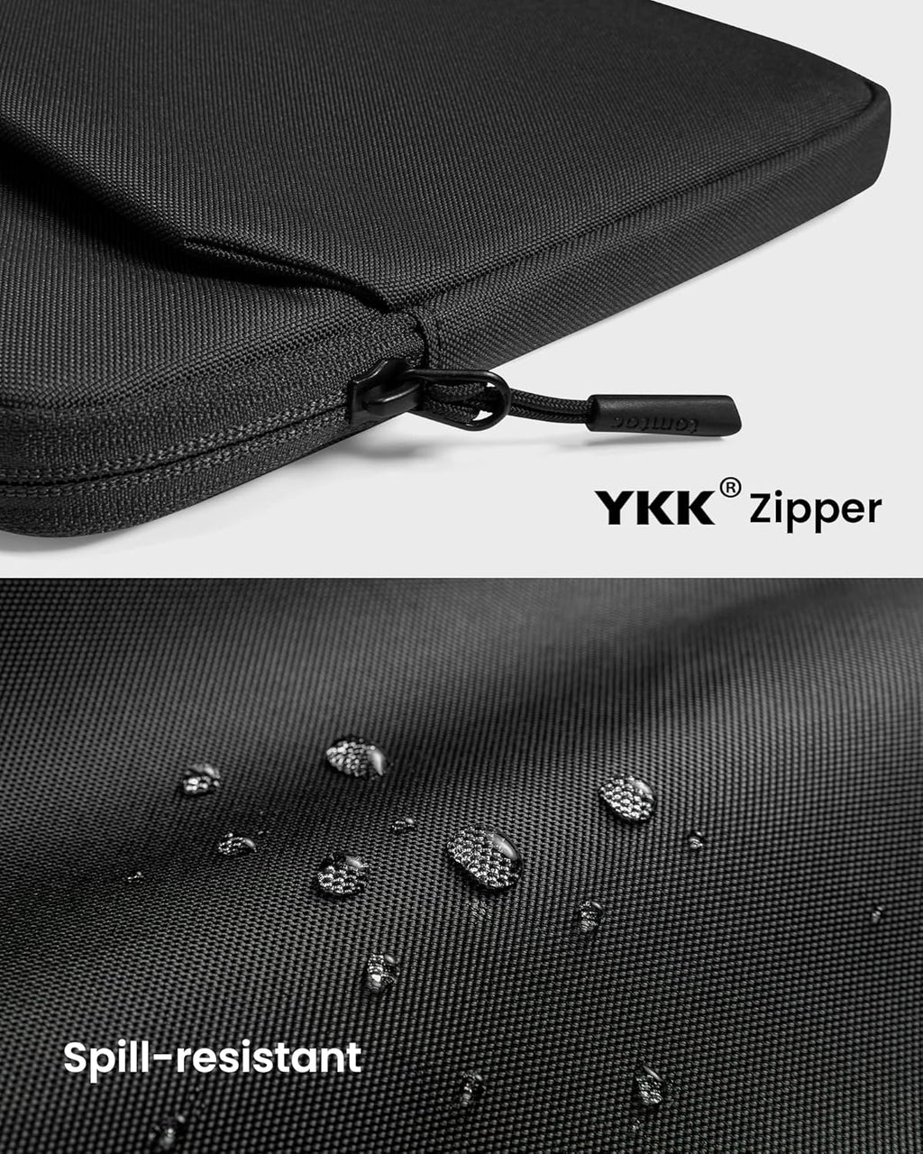 tomtoc Slim Laptop Sleeve for 14-inch MacBook Pro M4/M3/M2/M1 Pro/Max 2024-2021, Water-Resistant Protective Case for 13.8 Inch Surface Laptop AI PC, Accessory Bag