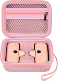 Portable Charger Power Bank Case for 2PCS Swyop/for Feob/for Charmast/for JEJILL/for LanLuk/for VEGER/for iWALK/for Taegila/for Kuulaa and More Small Charging Battery Pack - Bag Only (Pink)