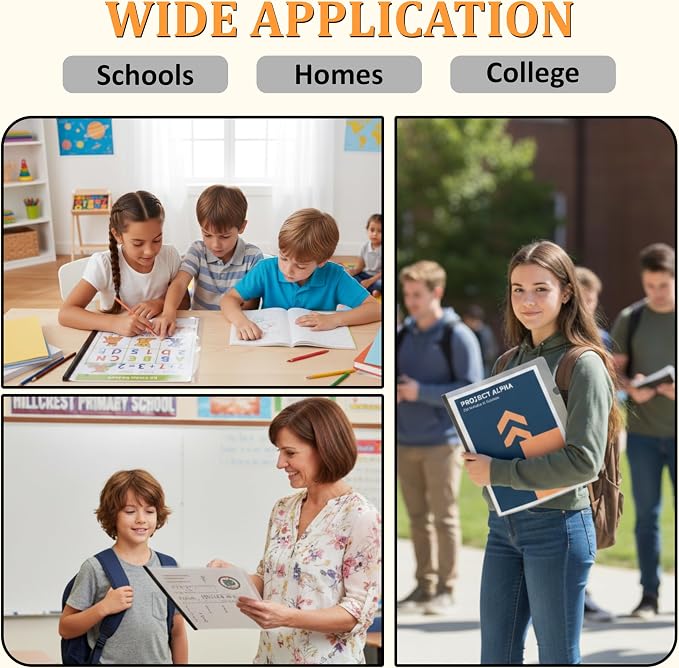5 Pack Report Covers with Sliding Bar - Image 9