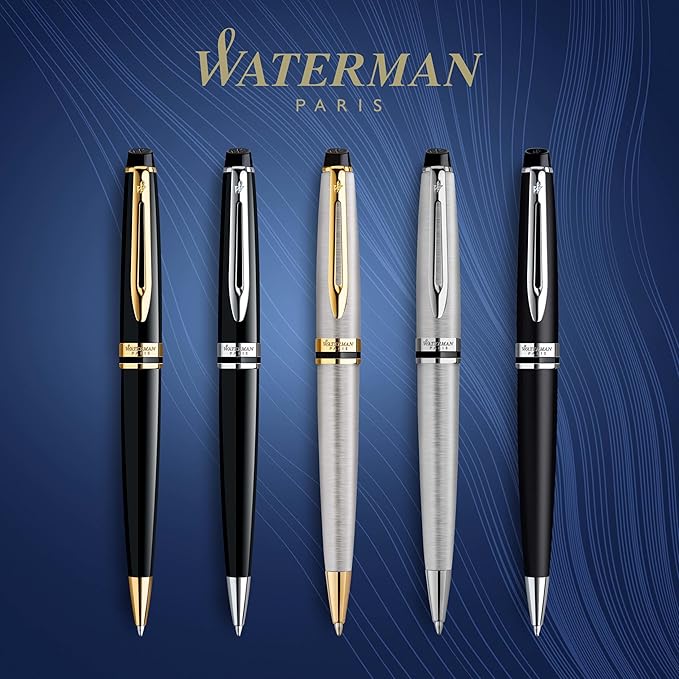 Waterman Expert Ballpoint Pen, Gloss Black - Image 6