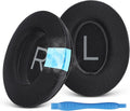 GEVO Cooling Gel Earpads Replacement for Bose QC45,Ear Pads Cushions for Bose QuietComfort 45 Headphones with Protein Leather Noise Isolation Memory Foam,Black