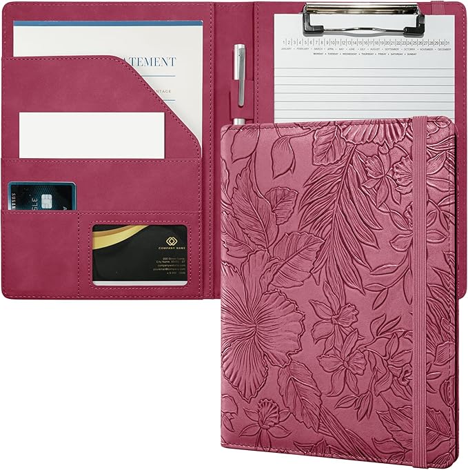 Mymazn Small Padfolio Clipboard Folder by Mymazn