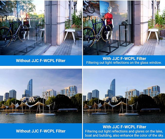 JJC Professional 46mm Circular Polarizer Polarizing Filter HD 18-Layer CPL - Image 3