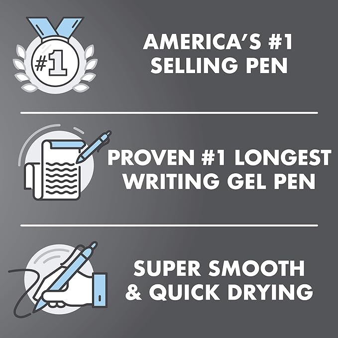 Pilot G2 Pens, Metallic Refillable And Retractable Gel Ink Pens Fine Point 0.7mm - Image 3