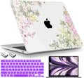 TWOLSKOO Compatible with M4 MacBook Air 13.6 inch Case 2025-2022 Release M4 A3240 M3 A3113 M2 A2681, Plastic Hard Shell & Keyboard Cover & Type C Adapter & Screen Protector, Mobilnoe