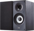 VEVOR Powered Bookshelf Speakers, 25W x 2, Active Studio Monitor Speaker with 5.5 Inch Woofer, Bluetooth/RCA/Coaxial/Optical/USB/Subwoofer Connection, Wooden Enclosure, for Record Player Turntable PC