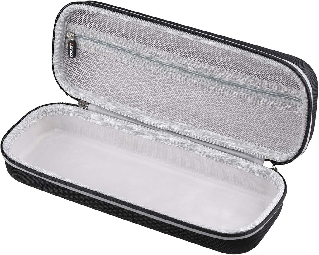 Aproca Portable Case Compatible with Canon ImageFORMULA R10 / ImageFORMULA P-215II Portable Document Scanner, Storage Hard Bag - Black (Case Only)