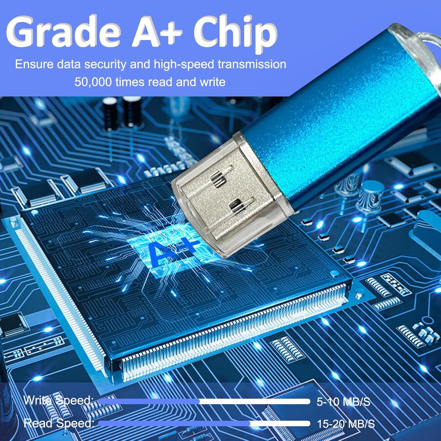 8GB USB Flash Drive 10 Pack Nicepicten USB 2.0 Thumb Drives Metal Jump Zip Drive Memory Stick Pendrive Memoria USB 8 GB with 10PCS Lanyard Label - Mixcolor 10 X 8GB Flash Drives