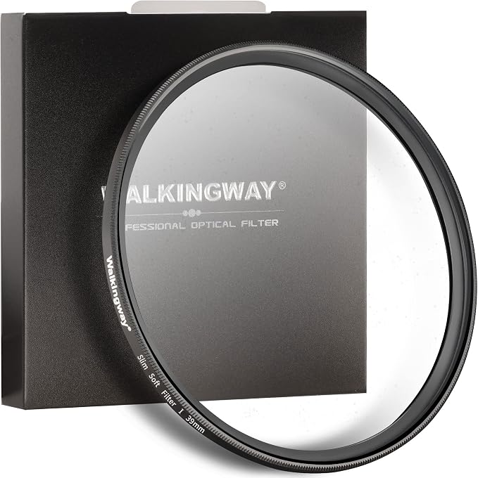 Walking Way 39MM White Pro Mist Diffusion Lens Filter, Dreamy Fog & Soft Glow by WalkingWay