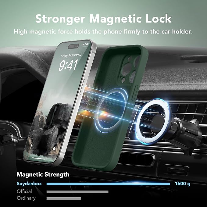 Magnetic for iPhone 15 Pro Case, Compatible - Image 3