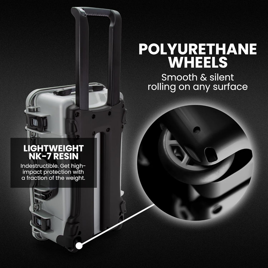 NANUK Wheeled Series 935 Lightweight NK-7 Resin Waterproof Protective Case