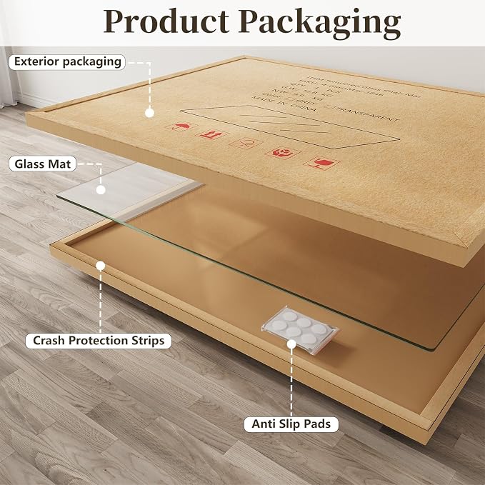 Tempered Glass Office Chair Mat, Heavy Duty 0.2" Thick Computer Chair Mat - Image 9