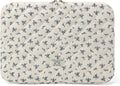Puffy Laptop Sleeve 13-15.6 Inch Cute Quilted Laptop Protective Case Padded Floral Computer Sleeve for MacBook (A-Light Blue, 13 Inch)