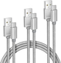 Elebase iPhone 16 15 Pro Max Charger Cord 1.5/3.3/6.6FT 3 Pack,USB to USB Type C Car Charging Cable,USBC Power Cable for New Apple iPad mini Air,Airpods 4,Samsung Galaxy S25 S24 S23 Plus Ultra,Z Flip