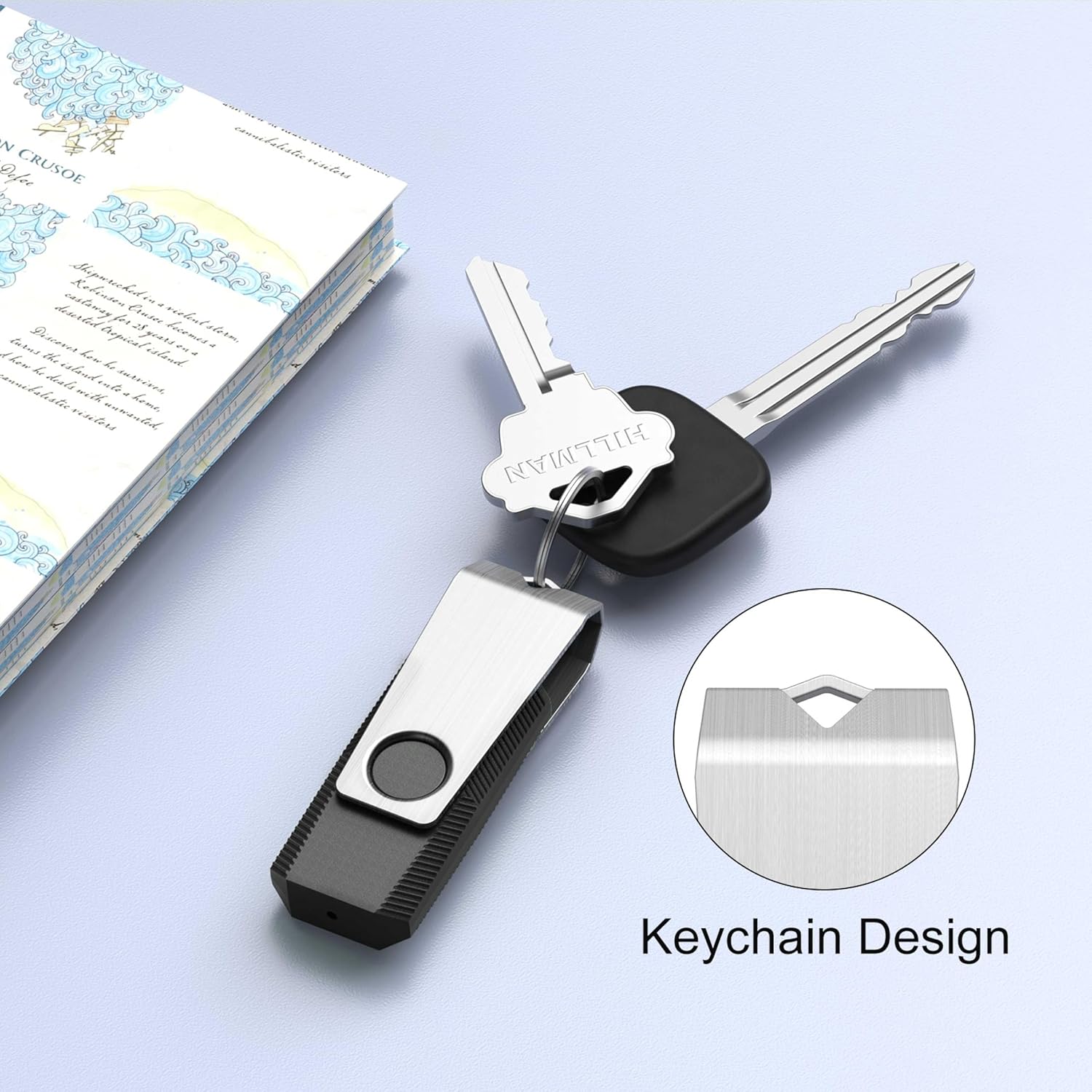 TOPESEL 50PCS 1GB USB 2.0 Flash Drives Bulk Pack Swivel Memory Stick Thumb Drives Pen Drive (1gig, 50 Pack, Black)