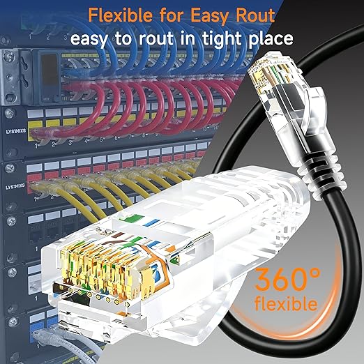 Cat6 Ethernet Patch Cable 7 ft, Cat6 - Image 3