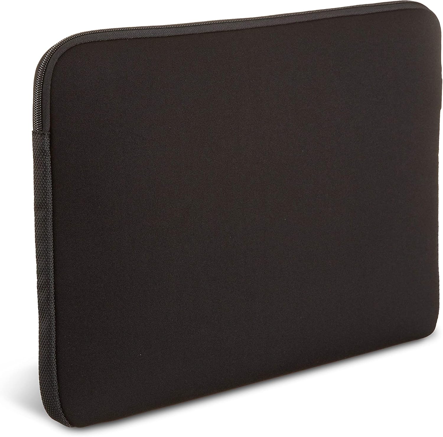 Amazon Basics 17.3-inch Laptop Sleeve, Protective Case with Zipper - Black