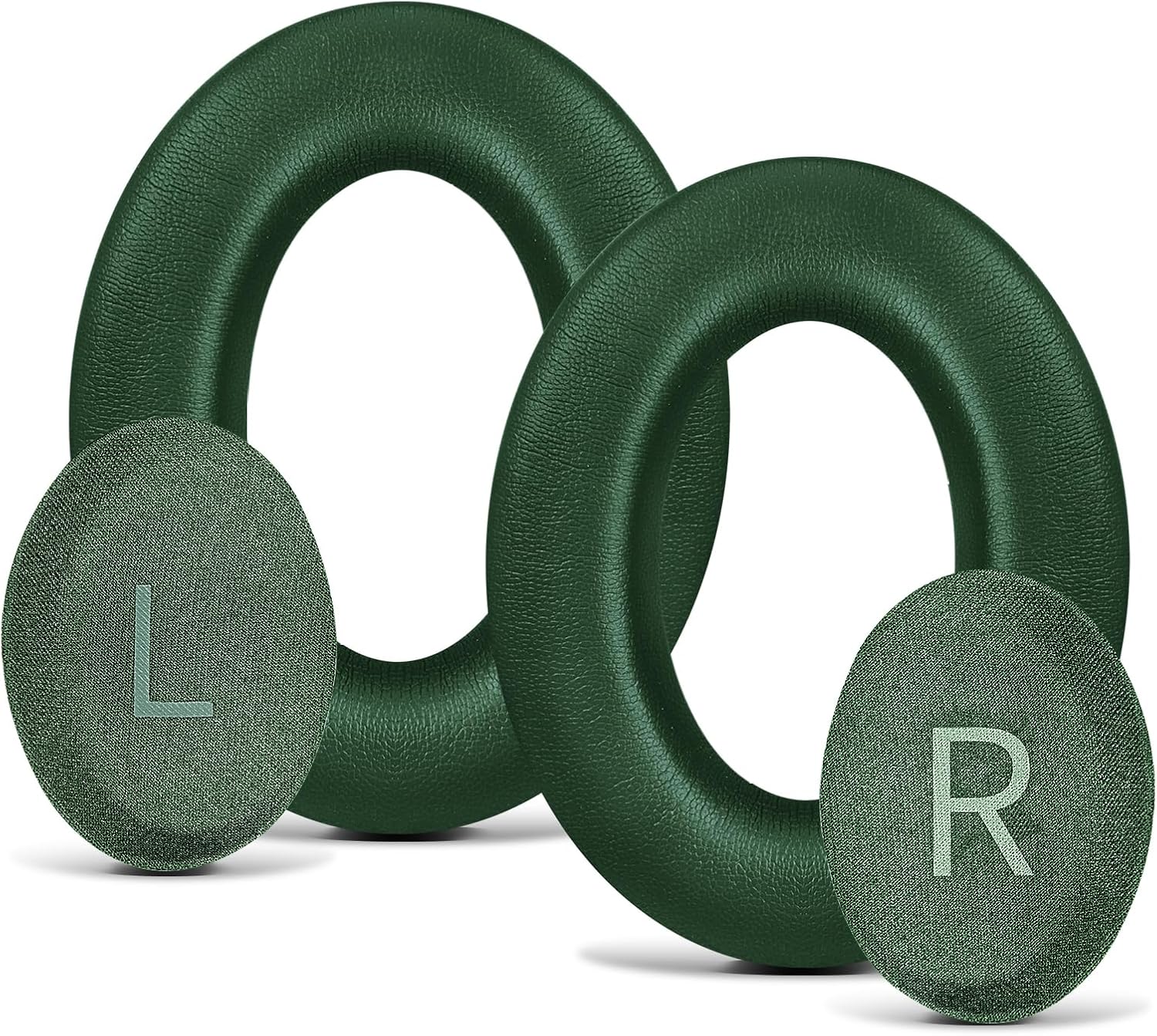 Headphones Replacement Ear Pads, Protein Leather earpad Cushions for Bose QuietComfort 45（QC45） Headphones, Softer Memory Foam - Dark Green