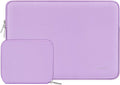 MOSISO Laptop Case 13 inch, 13 inch Laptop Sleeve Bag Compatible with MacBook Air 13 M4 M3 M2 M1 2025-2018 / Pro 13 M2 M1 2025-2016, Neoprene Computer Sleeve Bag with Small Case, Purple