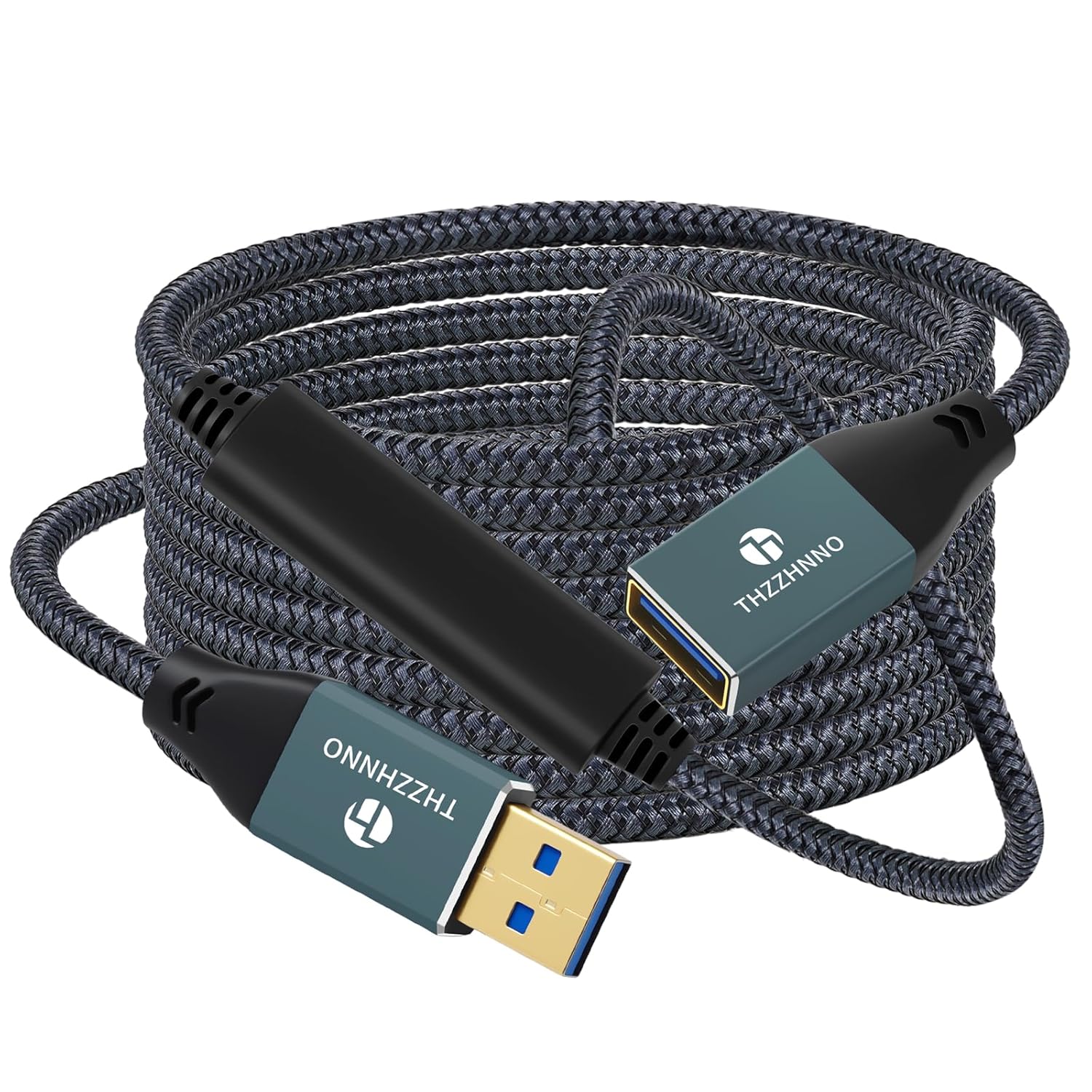 USB 3.0 Extension 26FT, USB Male to Female USB 3.0 Extender Cable for Webcam, Camera, Phone, USB hub, Mouse, Keyboard, Printer, Hard Drive, Headset