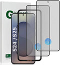 2 Pack Matte Glass Screen Protector for Samsung Galaxy S24 /S25 (6.2 inch), Anti-Glare & Anti-Fingerprint Case Friendly Tempered Glass Film, Bubble Free,Fingerprint unlock,HD Clear,Smooth as Silk