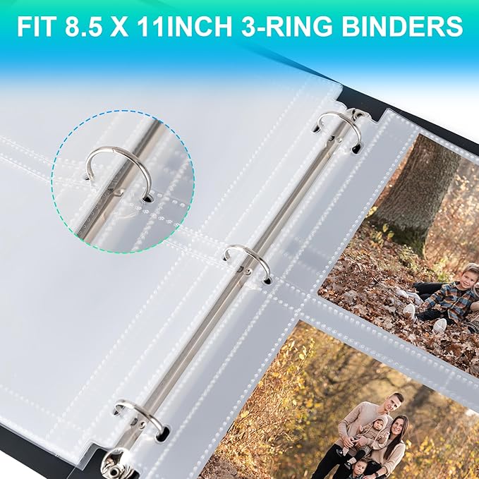 Aegero 50 Pack 4 x 6 Photo Sleeves - Image 5