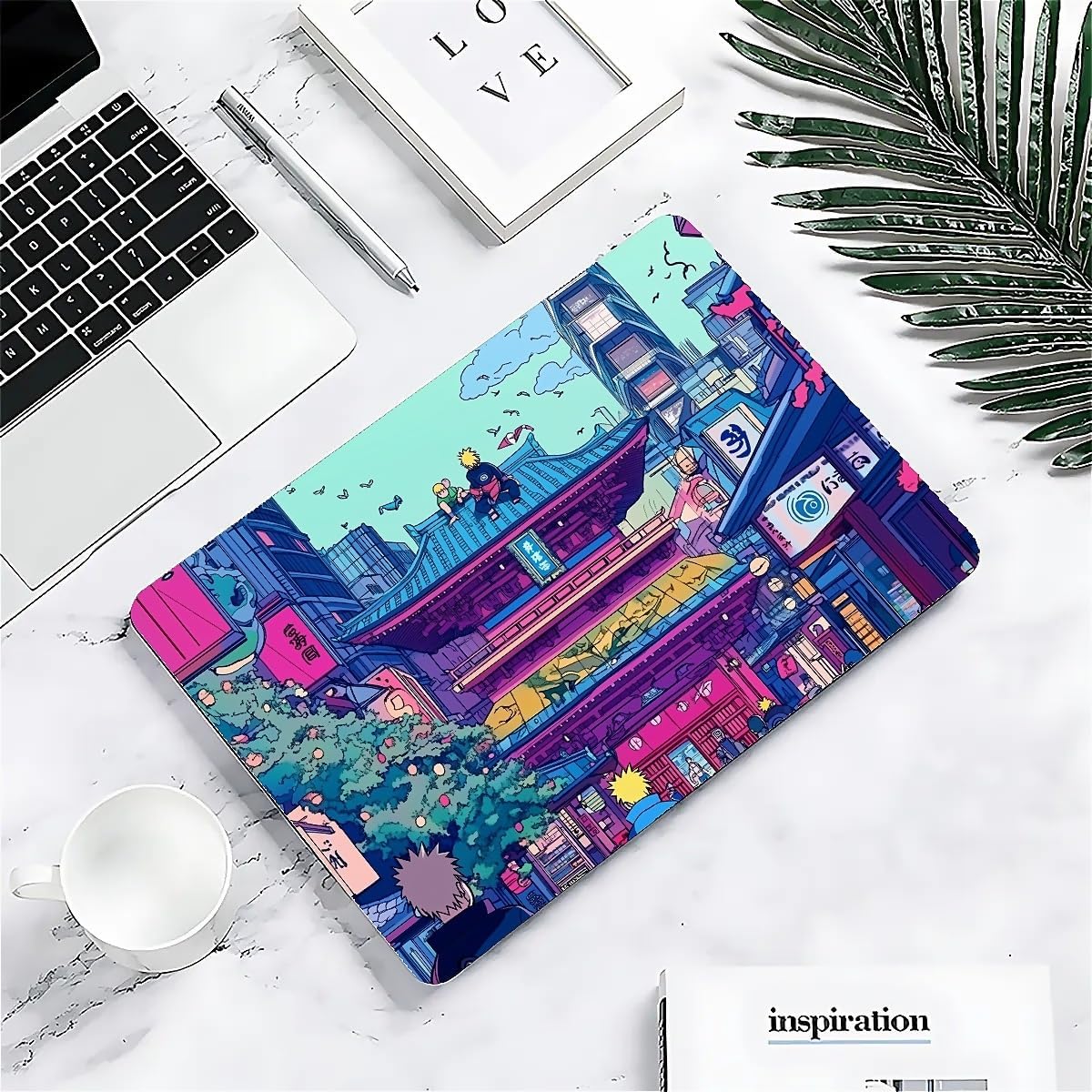 Compatible with MacBook Air 13.3 13.6 Inch Case 2022 2021 2020 2019 Plastic Hard Shell Case Cover,13.3 Air (A1932/A2179/A2337), Traditional Japanese Architecture