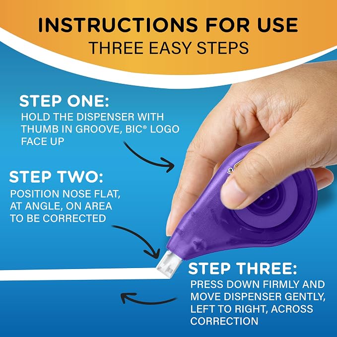 BIC Wite-Out Brand EZ Correct Correction Tape - Image 8
