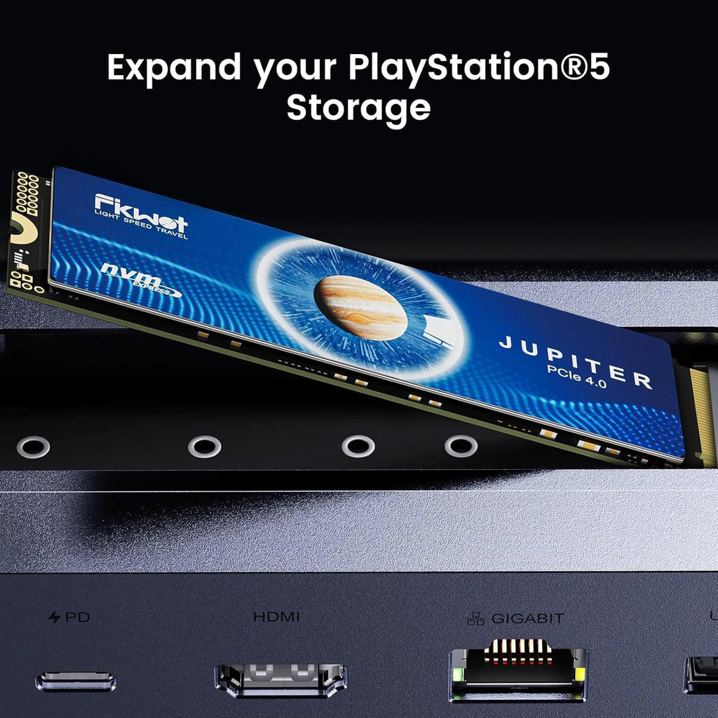 FX660 2TB M.2 SSD, PCIe Gen 4x4 Dynamic SLC Cache - Speeds up to 5200MB/s M.2 2280 NVMe Internal SSD, Upgrade Storage for PC Computer, Laptop and PS5