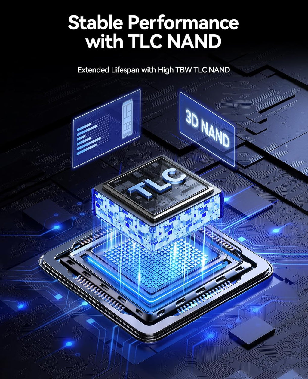 ORICO OS5 2TB M.2 SSD for PS5 Storage Expansion, M.2 PCIe 4.0 NVMe Gaming SSD with TLC NAND, 7450MB/s Read, Pre-Installed Heatsink Designed for PS5 Airflow, Ready for Direct Installation