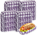 Yinkin 300 Pcs Paper Hot Dog Trays Valentine's Day 6 Inch Food Trays Concession by Yinkin