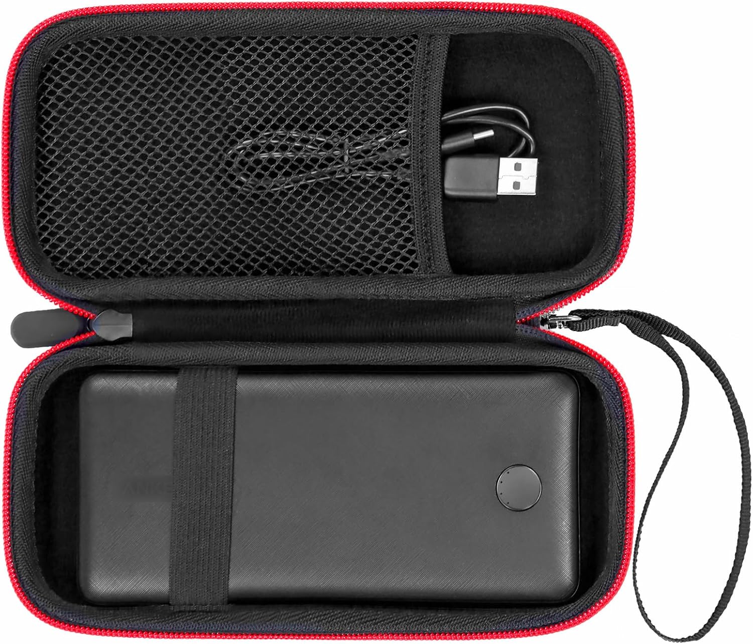 Travel Case Compatible with Anker/for POIYTL/for IAPOS/for SABANI/for OHOVIV/for RGVOTA/for Pxwaxpy Portable Charger Power Bank, Storage Holder for Fast Charging Battery Pack (Case Only)