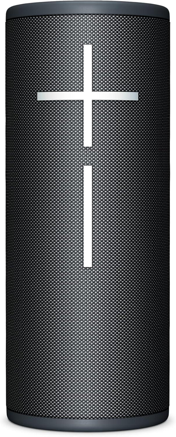 Ultimate Ears Boom 4 Portable Waterproof Bluetooth Speaker with 360-Degree Immersive Sound, Outdoor Floating Speaker, 15-Hour Battery, 147ft Range - Black