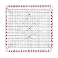 Quilting Rulers 12.5" x 12.5", Slotted Quilting Ruler by Unknown